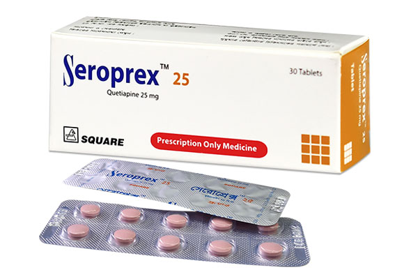 Picture of Tablet Seroprex 25 mg